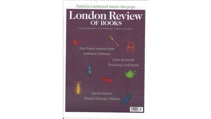 LONDON BOOK REVIEW (to be translated)